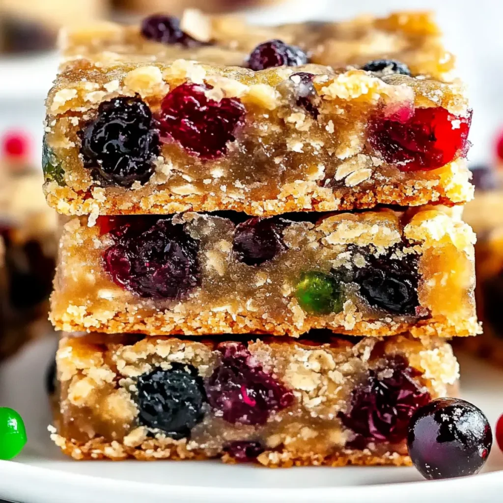 Delicious Christmas Fruitcake Bars Recipe for Festive Treats