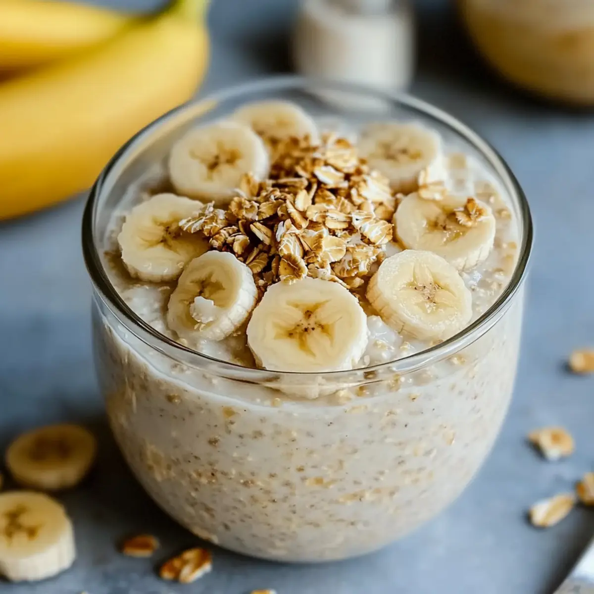 Banana Cream Pie Overnight Oats