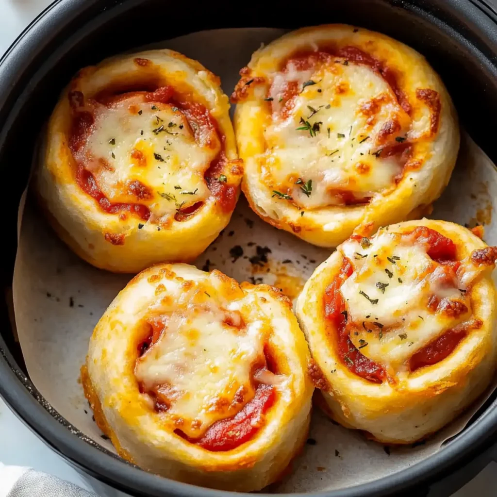 Delicious Air Fryer Pizza Rolls Recipe Ready in 15 Minutes