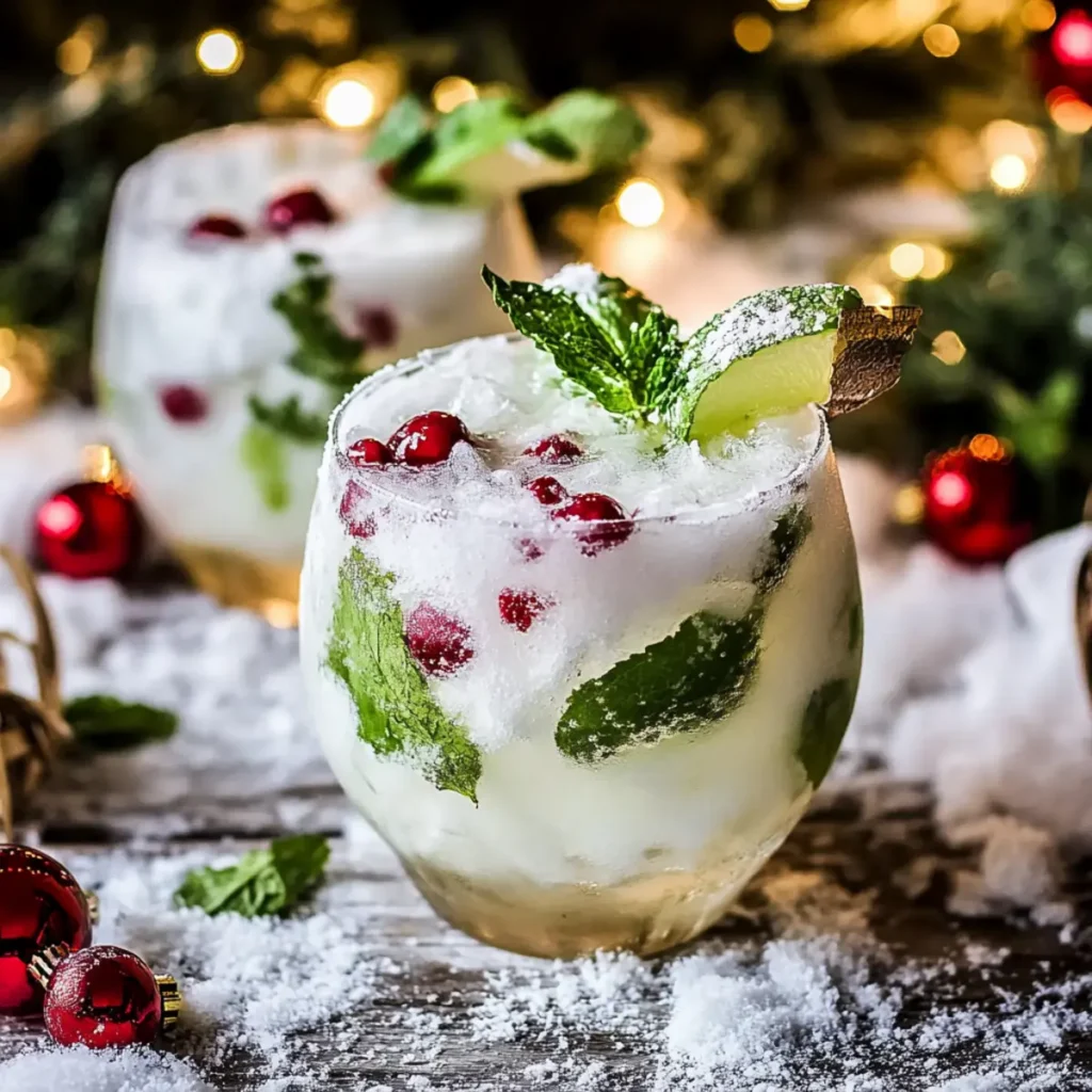 Festive Christmas Coconut Mojito Recipe for Holiday Cheers