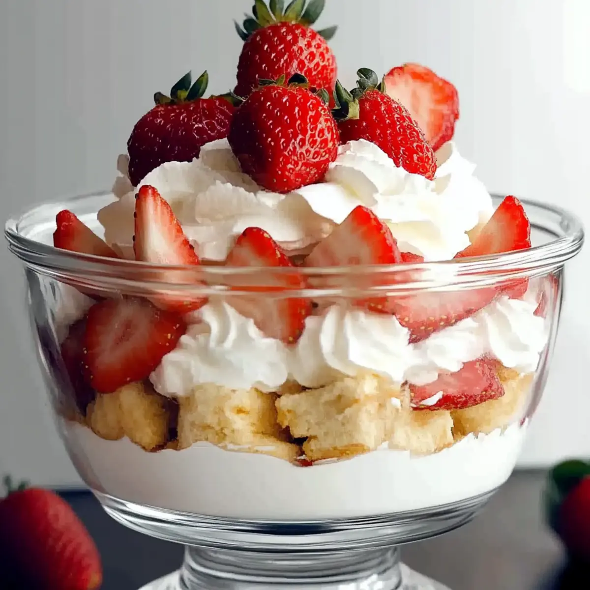 Strawberry Shortcake Trifle