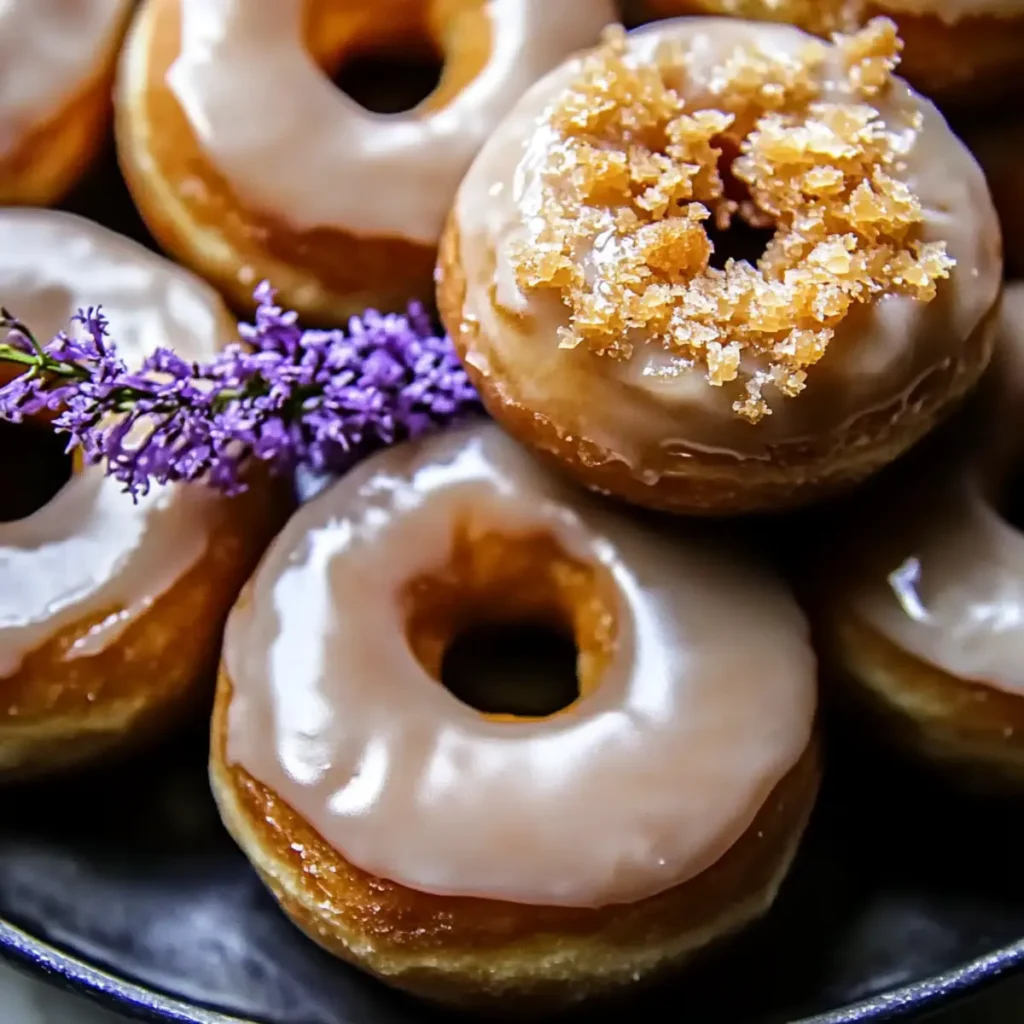 Baked Maple Glazed Doughnuts