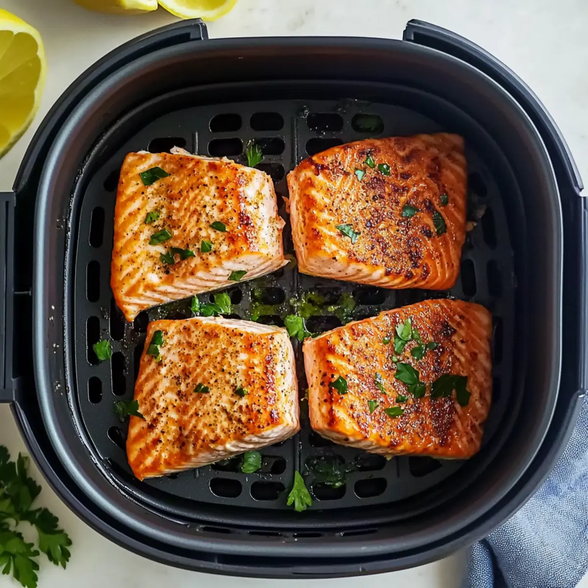 Air Fryer Salmon