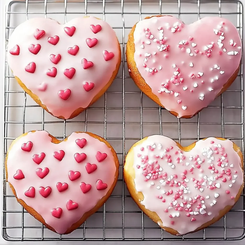 Heart Shaped Donuts