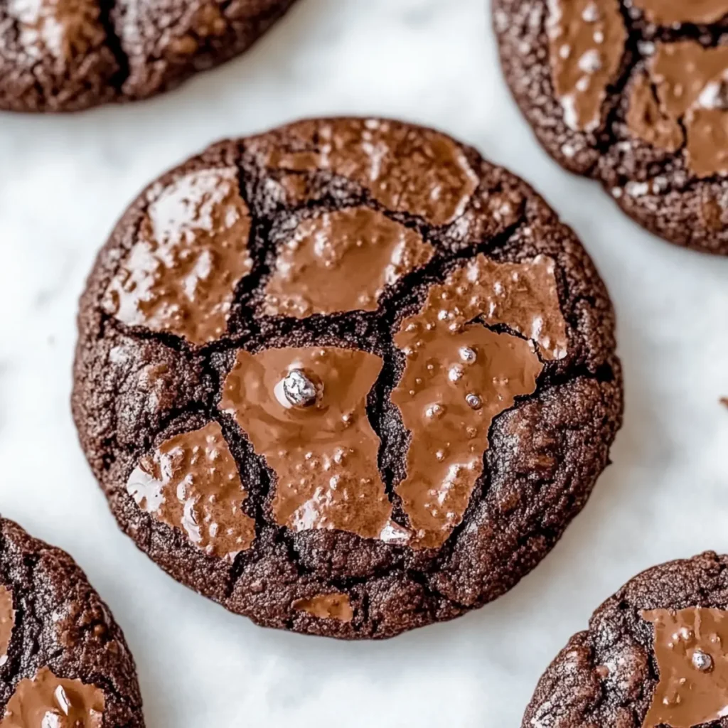 Easy Chocolate Brownie Cookies