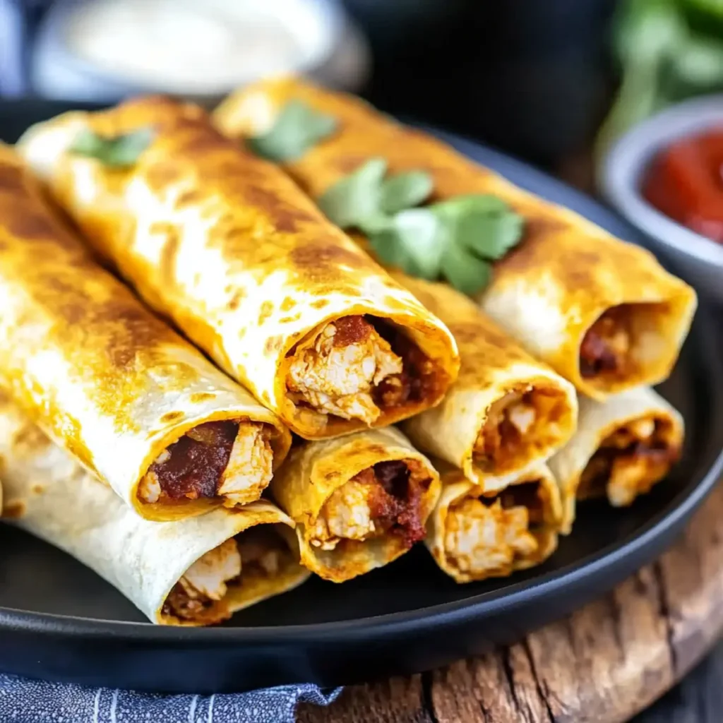 Easy Air Fryer Chicken Taquitos Recipe for Quick Weeknight Meals