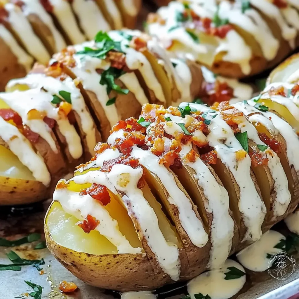 The BEST Loaded Hasselback Potatoes Recipe You'll Ever Try