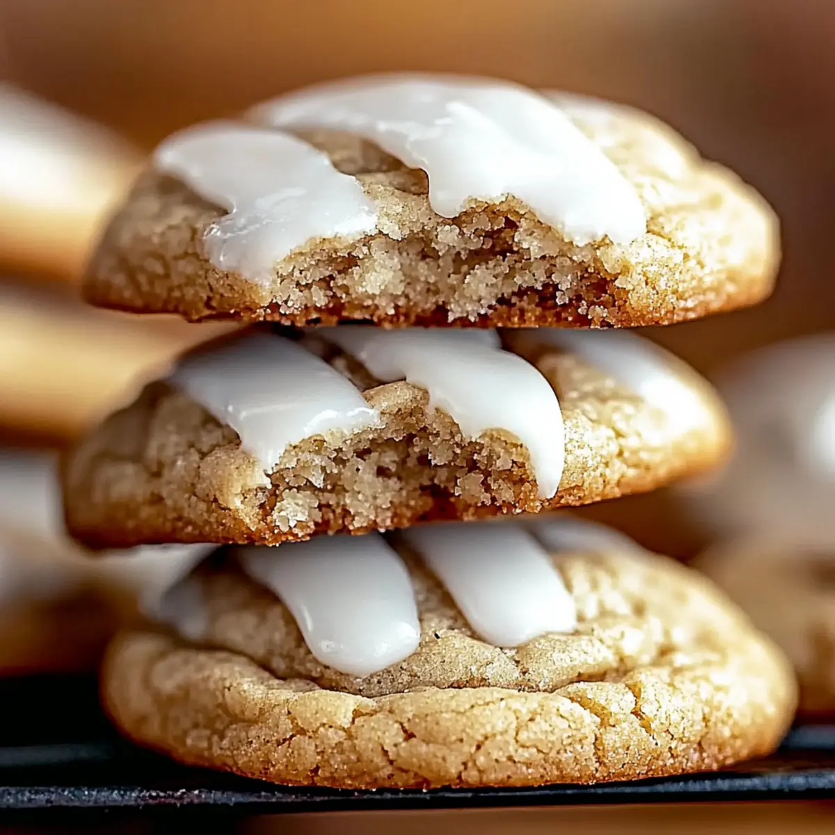 Delicious Apple Cider Cookies with Sweet Glaze Recipe