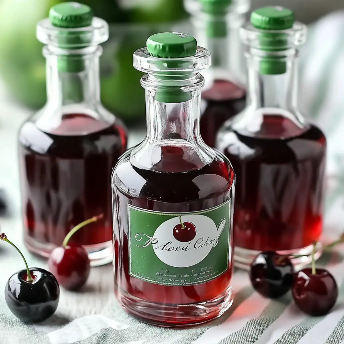 Authentic Italian Black Cherrycello Recipe for Homemade Liqueur