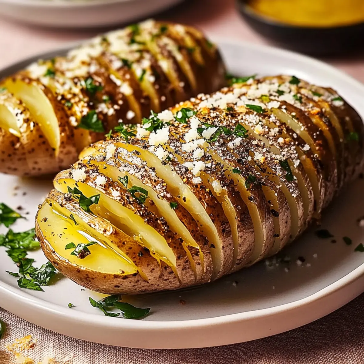 Easy Potato Side Dish: Delicious Hasselback Potatoes Recipe