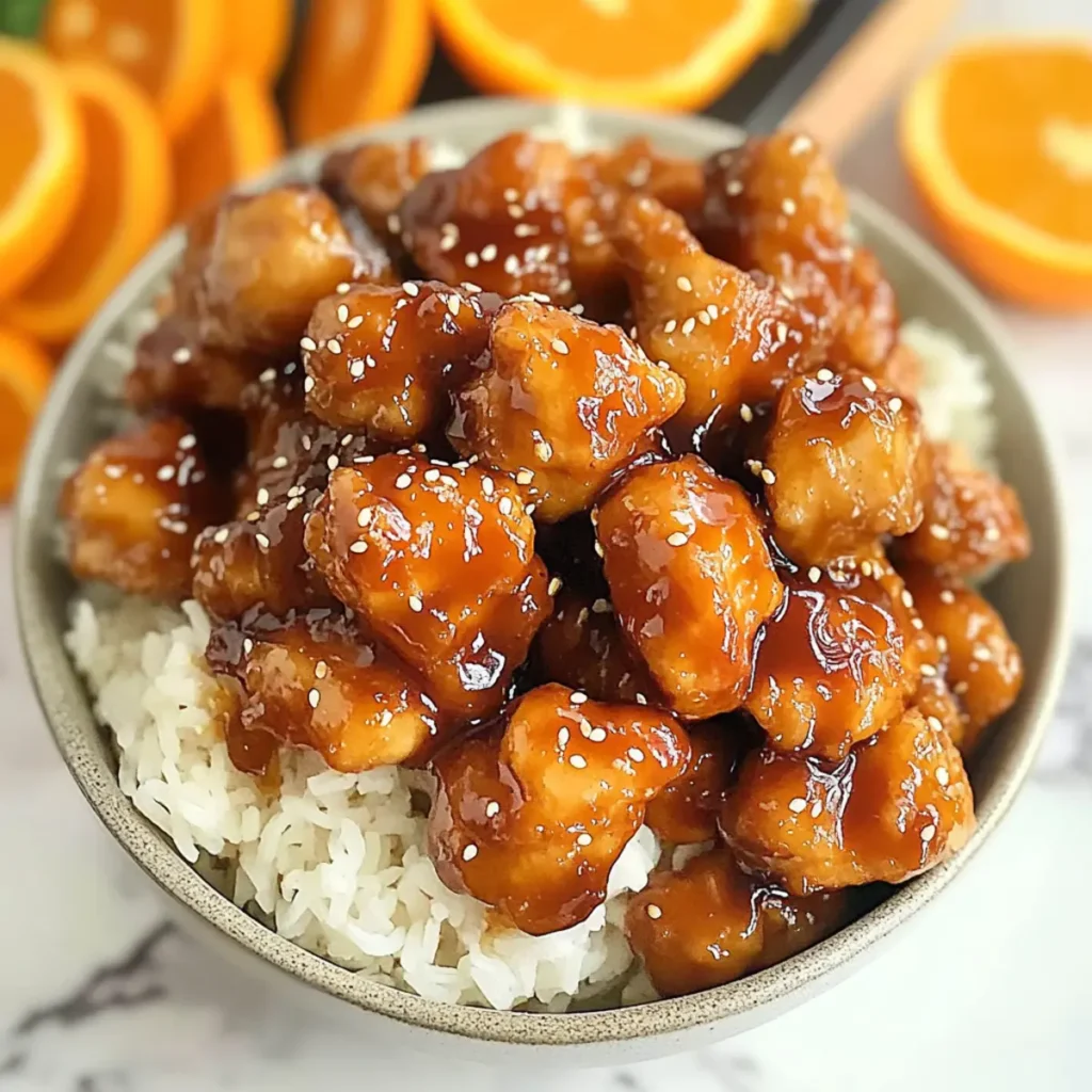 Easy Air Fryer Orange Chicken Recipe for Quick Dinner Delight