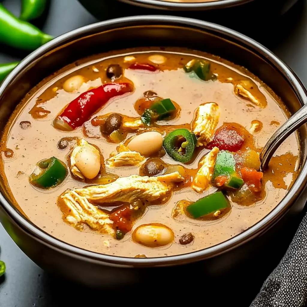 Cajun White Chicken Chili