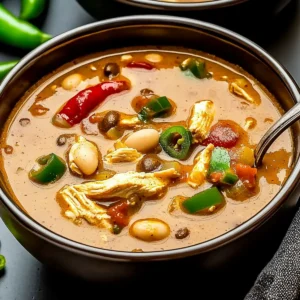 Cajun White Chicken Chili