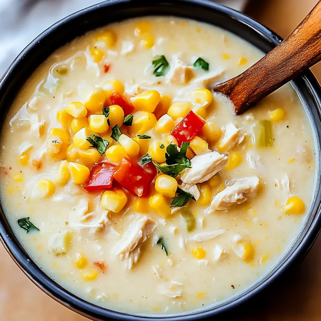 Delicious Crockpot Chicken Corn Chowder Recipe for Cozy Evenings
