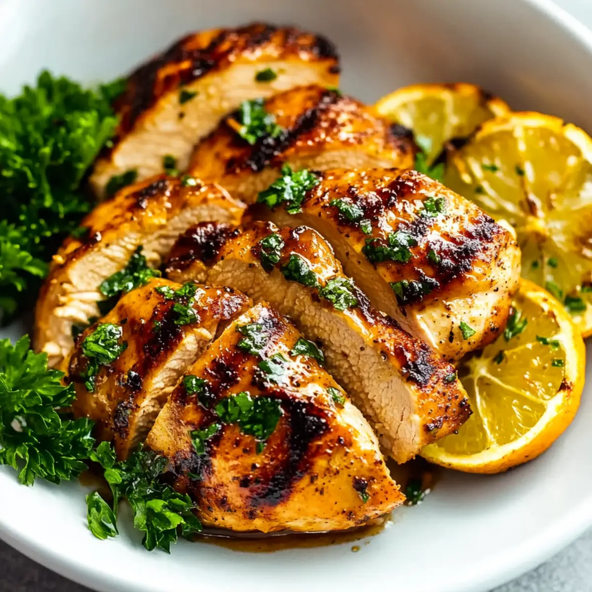 Maple Glazed Air Fryer Chicken Breast