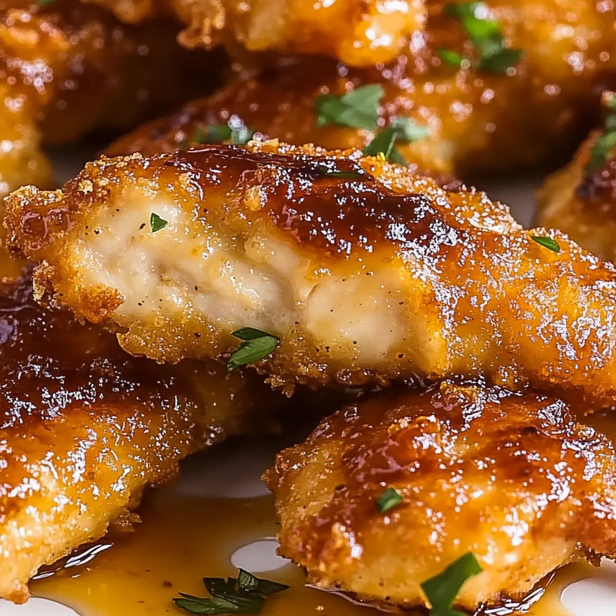 Hot Honey Air Fryer Chicken Tenders