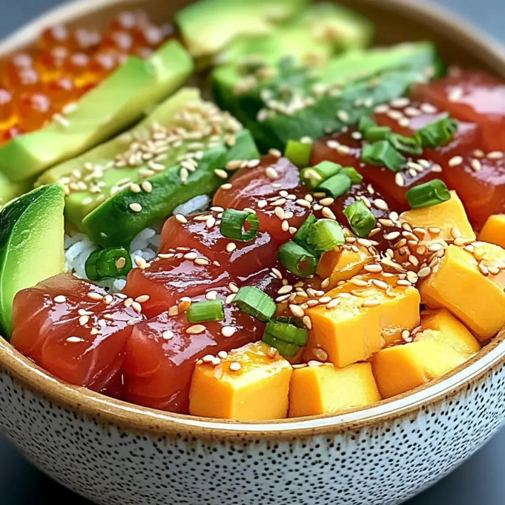 Tuna Poke Bowls