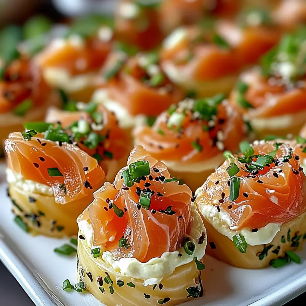 Smoked Salmon Poke Super Bowl Party Bites
